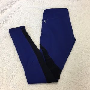 Blue and black mesh leggings Fabletics